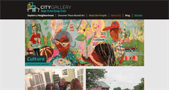 Desktop Screenshot of citygalleryindy.org